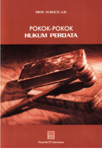POKOK POKOK HUKUM PERDATA
