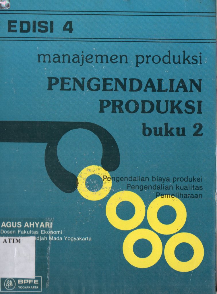 manajemen produksi pengendalian produksi