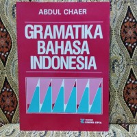 GRAMATIKA BAHASA INDONESIA