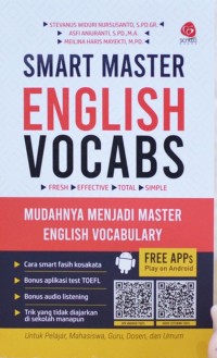SMART MASTER ENGLISH VOCABS