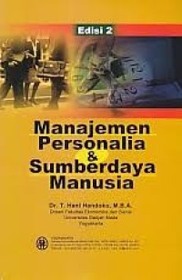 MANAJEMEN PERSONALIA DAN SUMBERDAYA MANUSIA