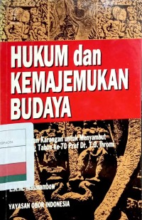 HUKUM DAN KEMAJEMUKAN BUDAYA