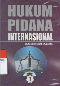 HUKUM PIDANA INTERNASIONAL