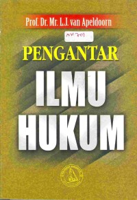 PENGANTAR ILMU HUKUM