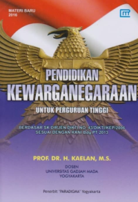 pendidikan kewarganegaraan untuk perguruan tinggi