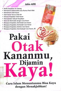 Image of PAKAI OTAK KANANMU DIJAMIN KAYA