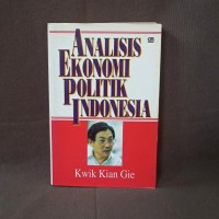 analisis ekonomi  polirtik indonesia