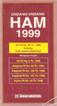 undang undang ham 1999